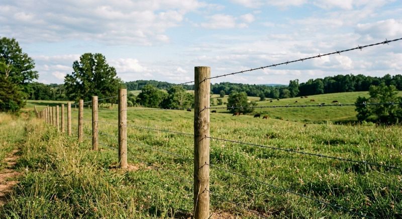 Barbed Wire Fence Installation Service