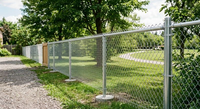 Chain Link Gate Installation in Roseville, CA