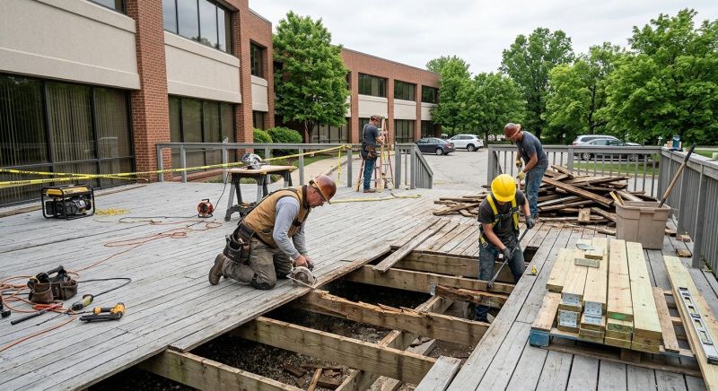 Commercial Deck Repair in Redmond, WA
