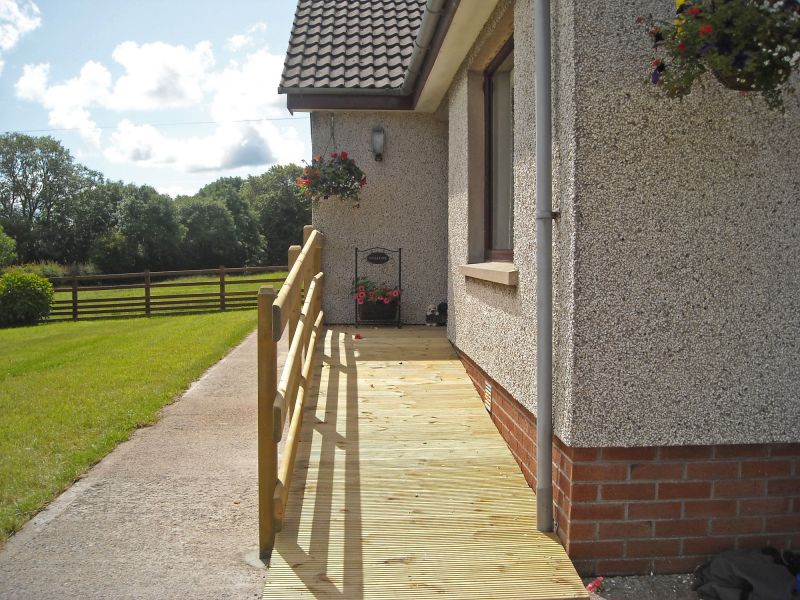 Handicap Ramp Replacement in Conroe, TX