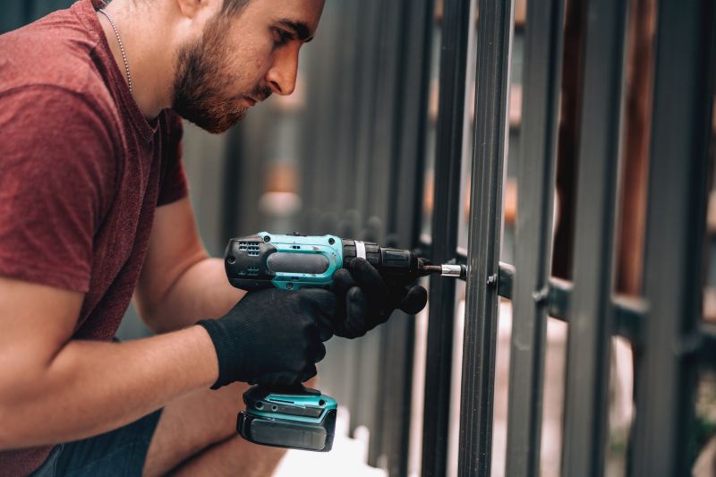 Steel Fence Replacement in Alpharetta, GA