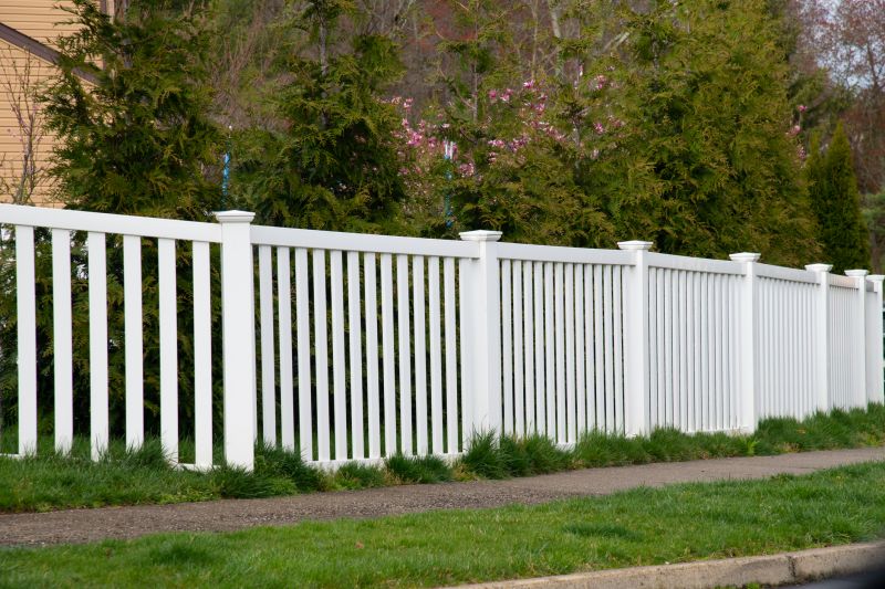 White Pvc Fence Installation in Pearland, TX
