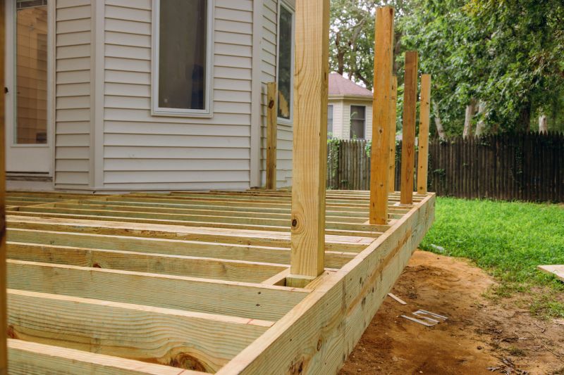 Wood Porch Construction in Worcester, MA